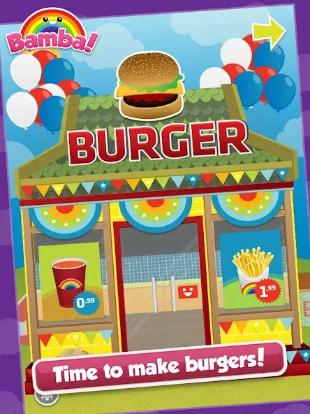 Bamba Burger (Бамба Бургер)  [МОД Menu] Screenshot 1