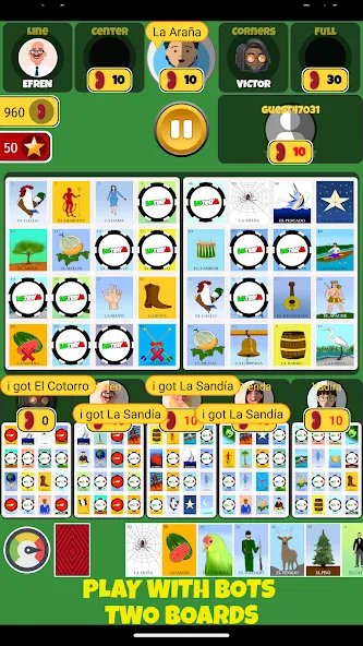 Loteria Mexicana Game  [МОД Бесконечные монеты] Screenshot 3