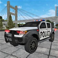 Скачать взломанную Miami Crime Police (Майами Крайм Полис)  [МОД Unlocked] - полная версия apk на Андроид