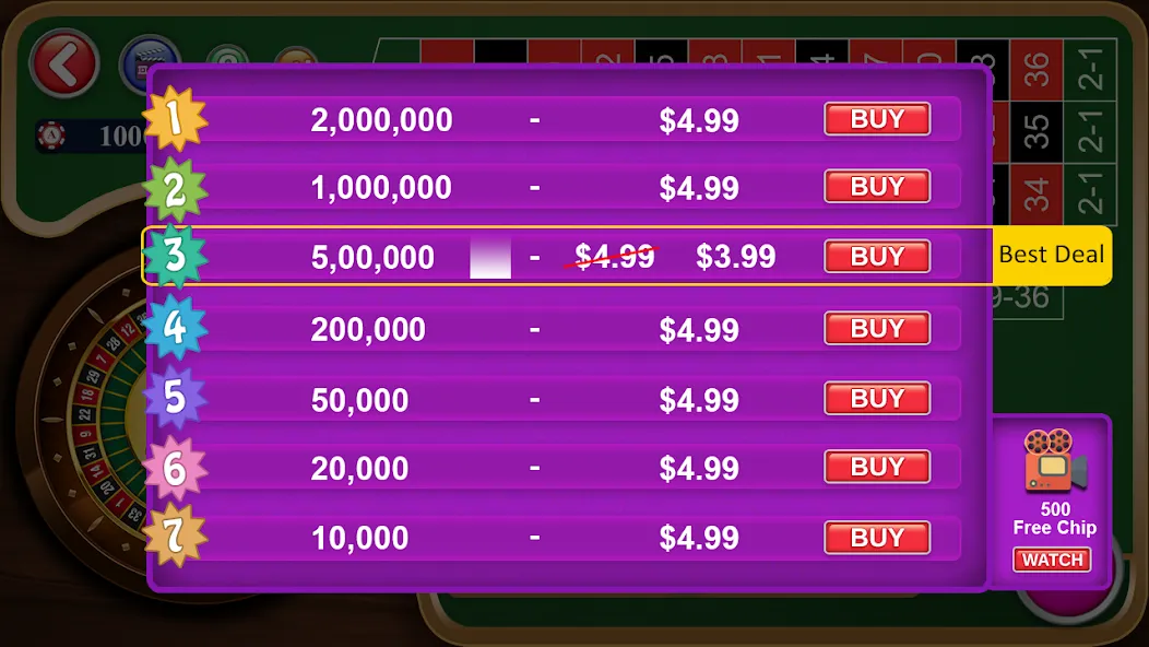 Roulette Casino Royale (Рулетка Казино Рояль)  [МОД Меню] Screenshot 5