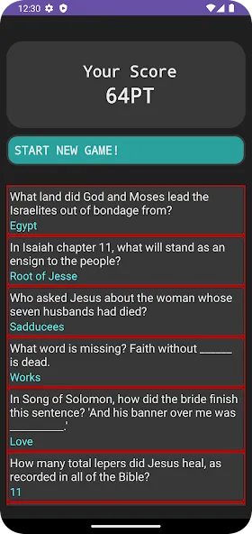 Bible Trivia (Библейские загадки)  [МОД Unlimited Money] Screenshot 3