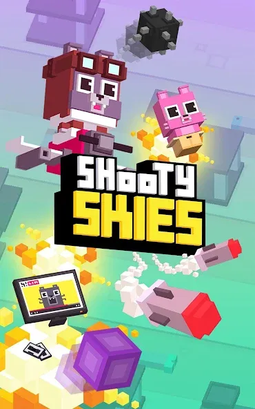 Shooty Skies (Шутый Скаиес)  [МОД Много монет] Screenshot 1