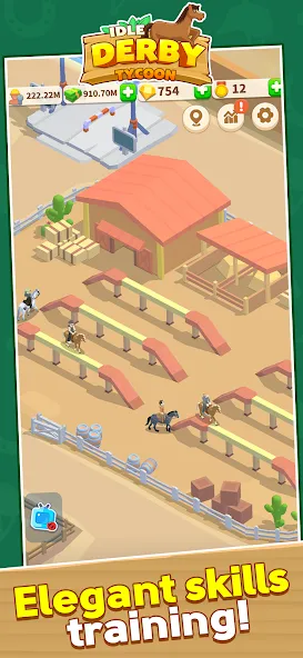 Idle Derby Tycoon (Айдл Дерби Тайкун)  [МОД Все открыто] Screenshot 4