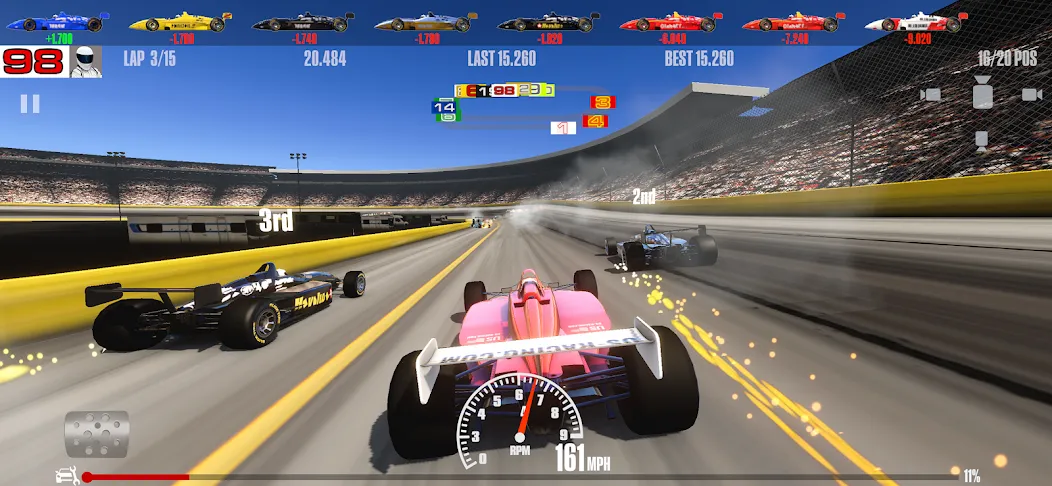 Stock Car Racing (ток Кар Гонки)  [МОД Menu] Screenshot 4