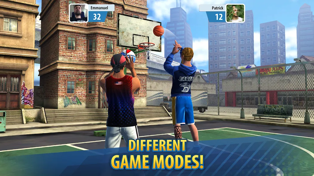 Basketball Stars: Multiplayer (Баскетбол Старс)  [МОД Бесконечные деньги] Screenshot 5