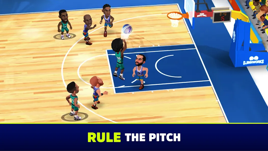 Mini Basketball (Мини баскетбол)  [МОД Меню] Screenshot 2