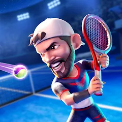 Скачать взломанную Mini Tennis: Perfect Smash (Мини Теннис)  [МОД Menu] - стабильная версия apk на Андроид