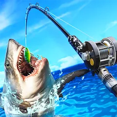 Взлом Ultimate Fishing! Fish Game  [МОД Mega Pack] - стабильная версия apk на Андроид