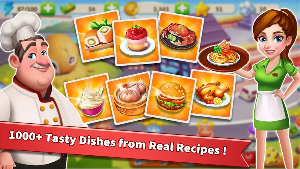 Rising Super Chef - Cook Fast (Райзинг Супер Шеф)  [МОД Много денег] Screenshot 5