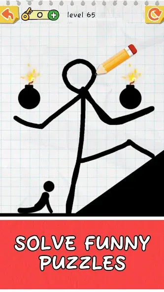 Draw 2 Save: Stickman Puzzle (Дроу 2 Сэйв)  [МОД Бесконечные деньги] Screenshot 4