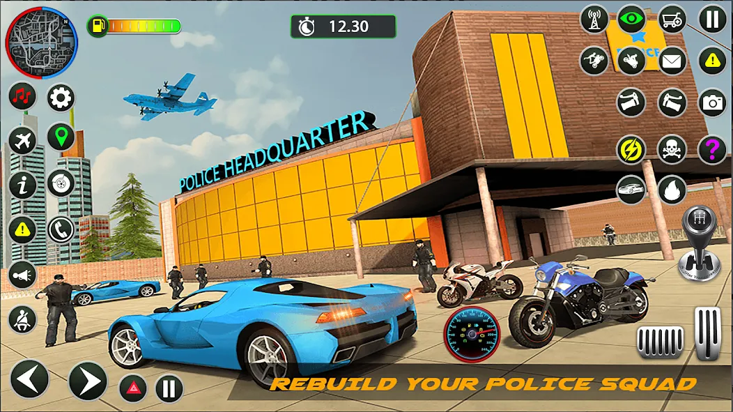 Police Game – Police Car Game  [МОД Бесконечные монеты] Screenshot 5