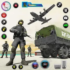 Скачать взломанную Army Transport Military Games  [МОД Mega Pack] - последняя версия apk на Андроид