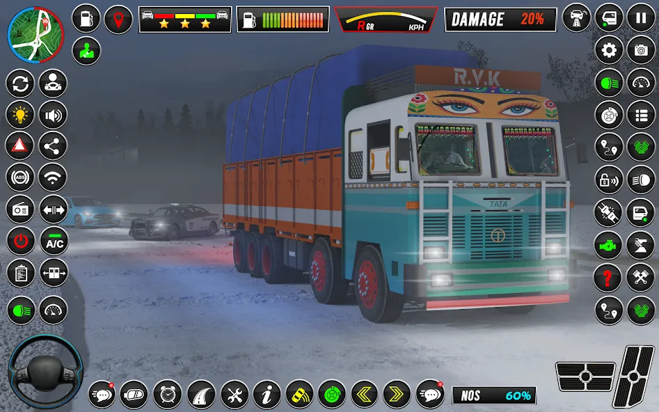 Indian Truck Game 3d Truck sim (Трак Геймс Драйвинг Симулятор)  [МОД Бесконечные деньги] Screenshot 1