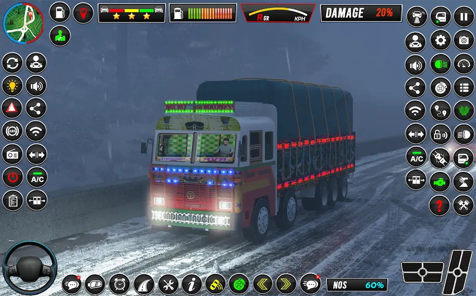 Indian Truck Game 3d Truck sim (Трак Геймс Драйвинг Симулятор)  [МОД Бесконечные деньги] Screenshot 2