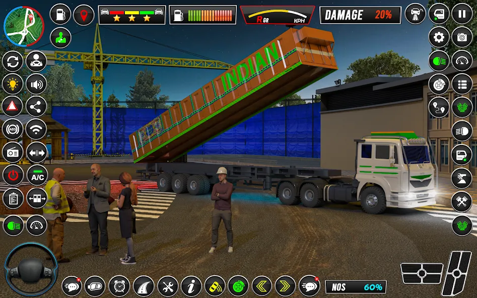 Indian Truck Game 3d Truck sim (Трак Геймс Драйвинг Симулятор)  [МОД Бесконечные деньги] Screenshot 5