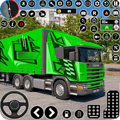 Скачать взломанную Indian Truck Game 3d Truck sim (Трак Геймс Драйвинг Симулятор)  [МОД Бесконечные деньги] - полная версия apk на Андроид