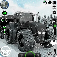 Скачать взломанную Indian Tractor Games Simulator  [МОД Unlocked] - стабильная версия apk на Андроид