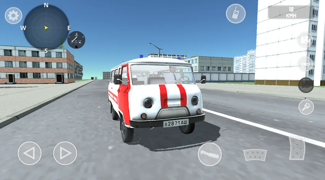 SovietCar: Simulator (оветКар)  [МОД Unlimited Money] Screenshot 1