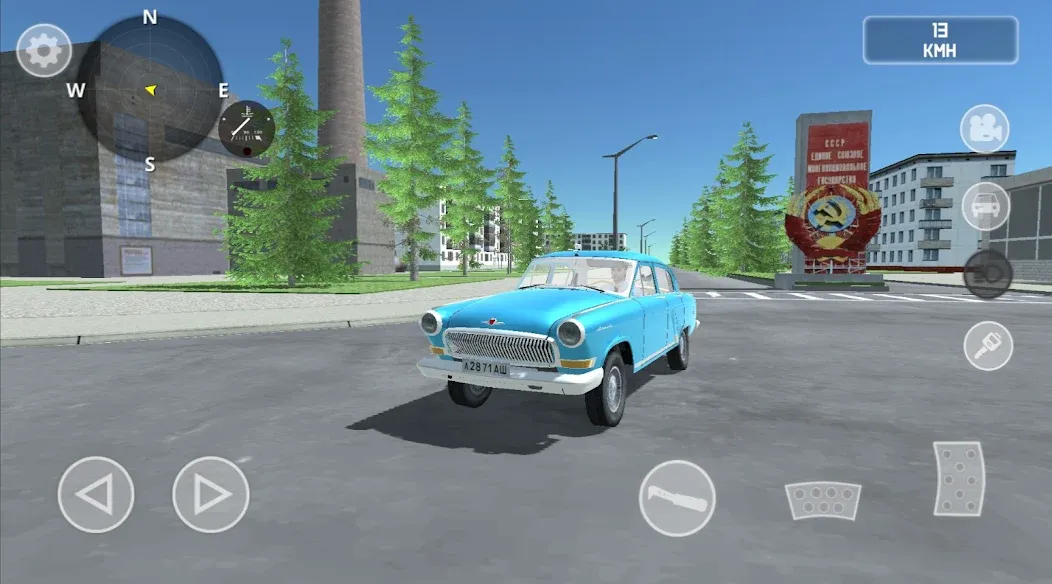 SovietCar: Simulator (оветКар)  [МОД Unlimited Money] Screenshot 2