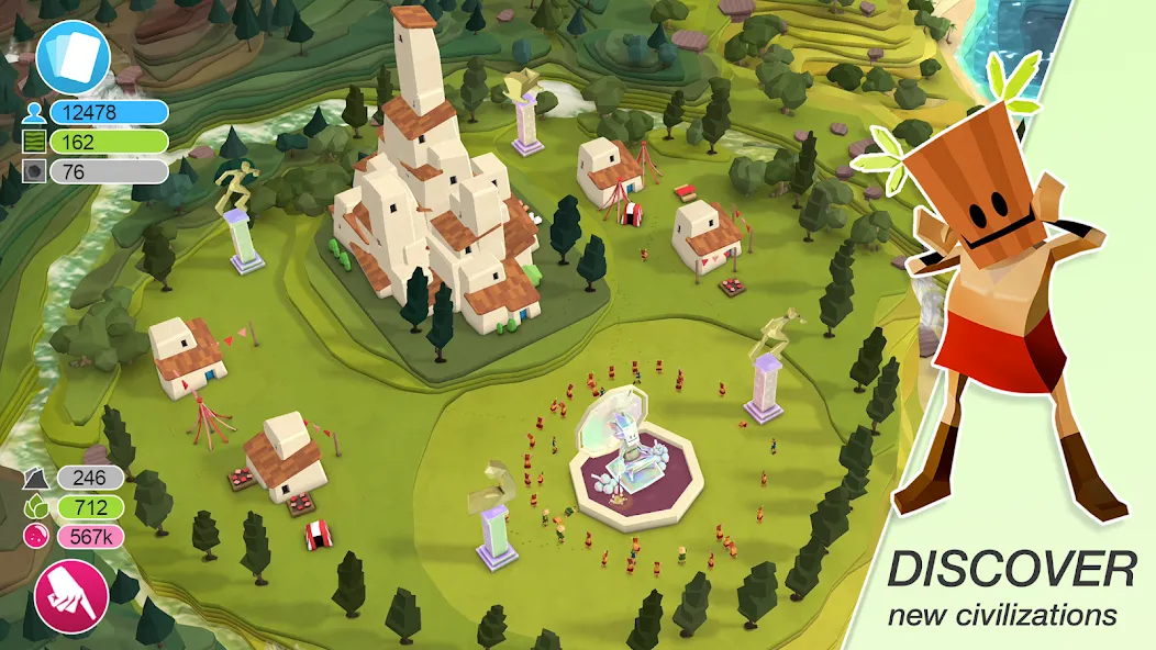 Godus (Годус)  [МОД Много денег] Screenshot 4