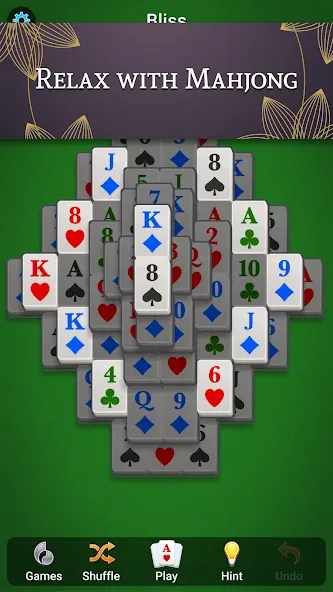 Mahjong Solitaire  [МОД Много монет] Screenshot 1