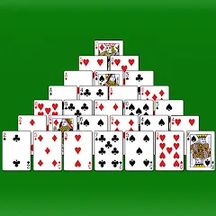 Взлом Pyramid Solitaire - Card Games (Пирамида Солитер)  [МОД Бесконечные монеты] - стабильная версия apk на Андроид