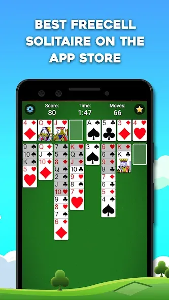 FreeCell Solitaire: Card Games (Фрицелл пасьянс)  [МОД Mega Pack] Screenshot 2