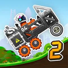 Скачать взлом Rovercraft 2: Race a space car (Роверкрафт 2)  [МОД Unlimited Money] - полная версия apk на Андроид