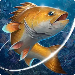 Взломанная Fishing Hook  [МОД Меню] - полная версия apk на Андроид