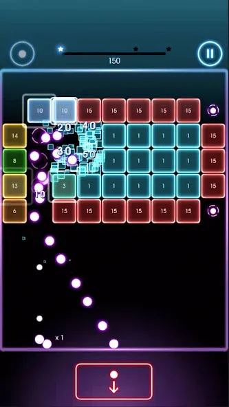 Bricks Breaker Quest  [МОД Много денег] Screenshot 4