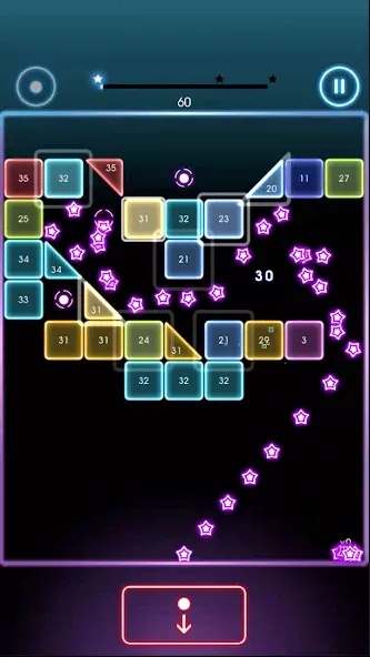 Bricks Breaker Quest  [МОД Много денег] Screenshot 5