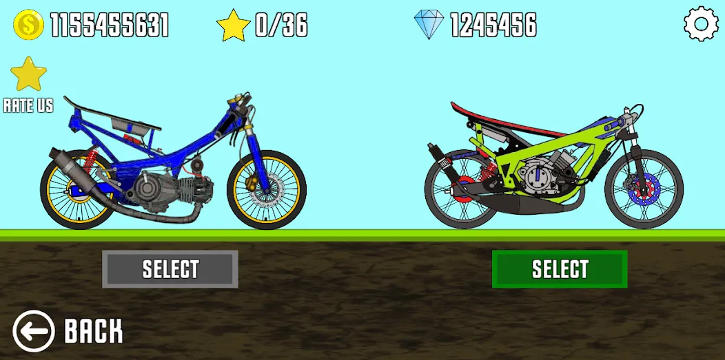 Drag Racing Bike (Драг рейсинг байк)  [МОД Menu] Screenshot 2