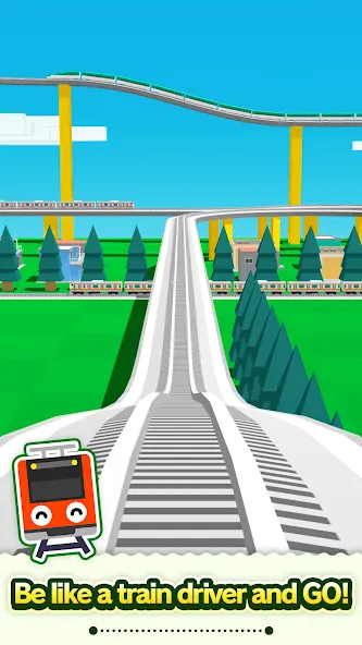 Train Go - Railway Simulator (Трэйн Го)  [МОД Menu] Screenshot 2