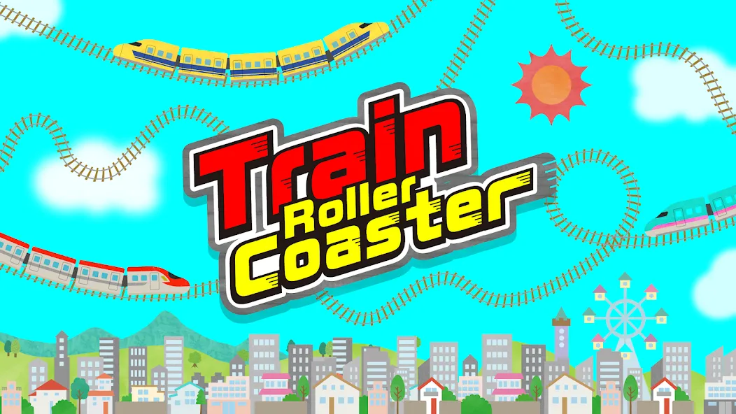 Train Roller Coaster (Трейн Роллеркостер)  [МОД Unlocked] Screenshot 1