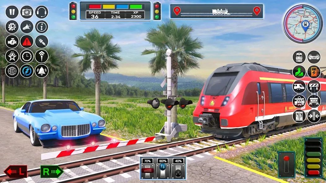 City Train Game 3d Train games  [МОД Menu] Screenshot 4