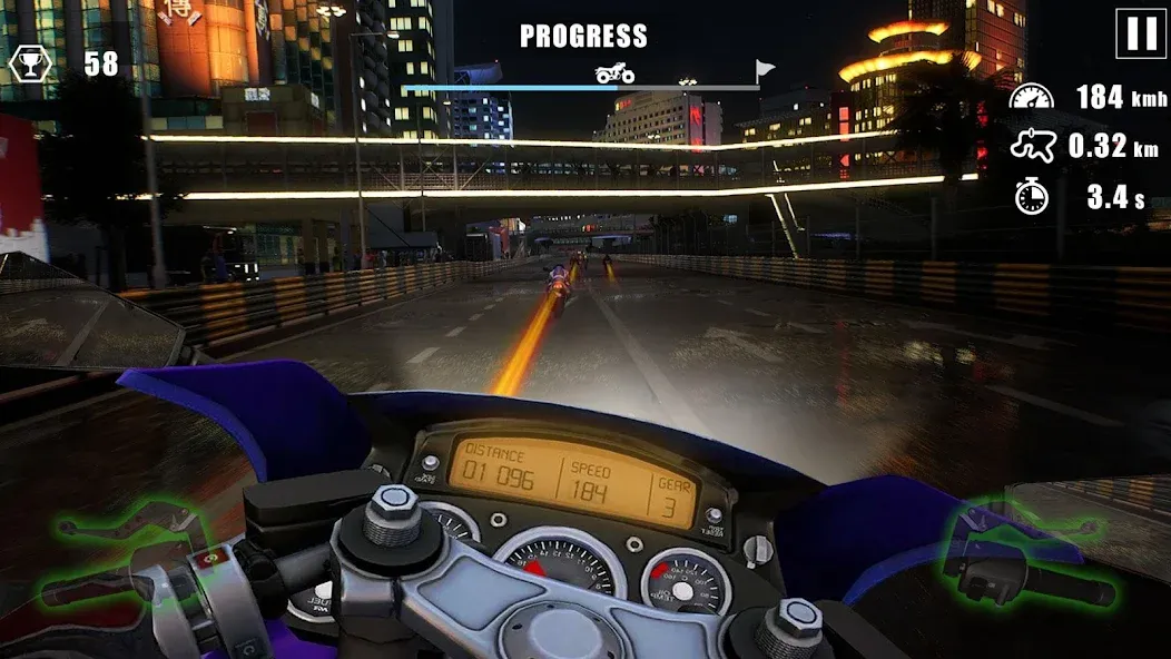 Moto Bike Race : Driving Car (Мото Байк Рейс)  [МОД Unlocked] Screenshot 2