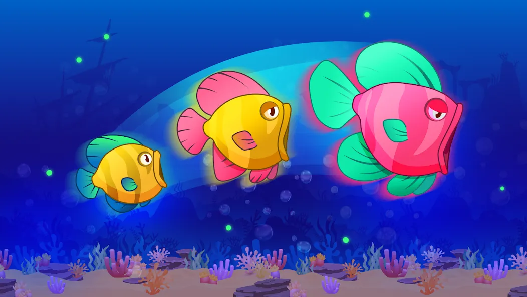 Eat Fish.IO : Fish Battle  [МОД Mega Pack] Screenshot 2