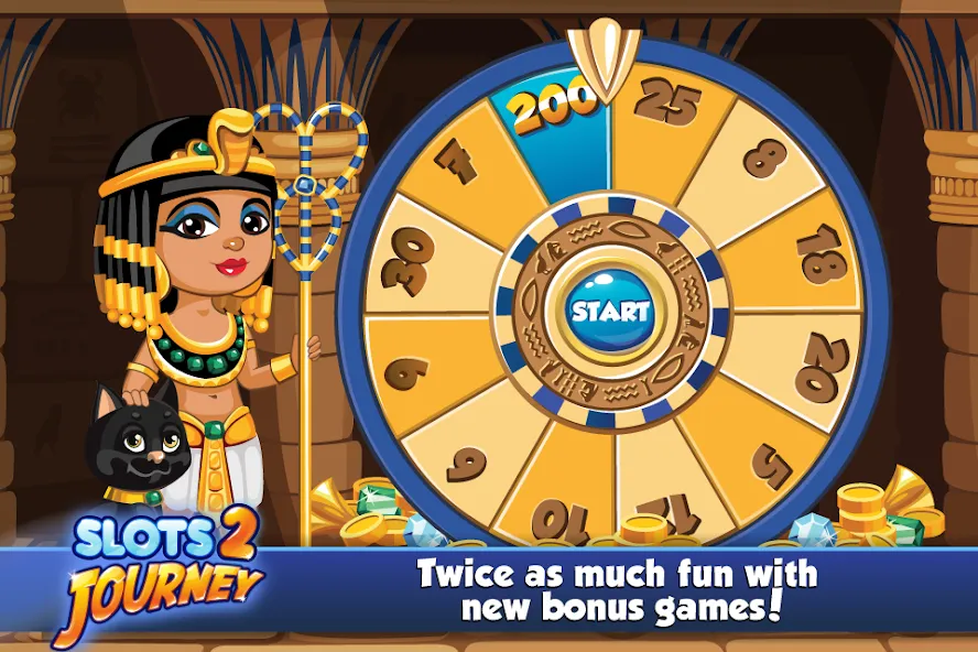 Slots Journey 2: Vegas Casino  [МОД Бесконечные деньги] Screenshot 5