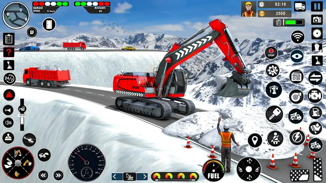 Excavator Simulator Crane Game (Экскаватор Симулятор Кран Игра)  [МОД Menu] Screenshot 2