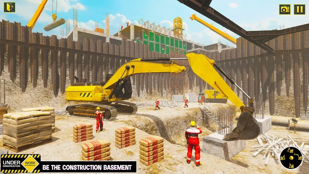 Excavator Simulator Crane Game (Экскаватор Симулятор Кран Игра)  [МОД Menu] Screenshot 3