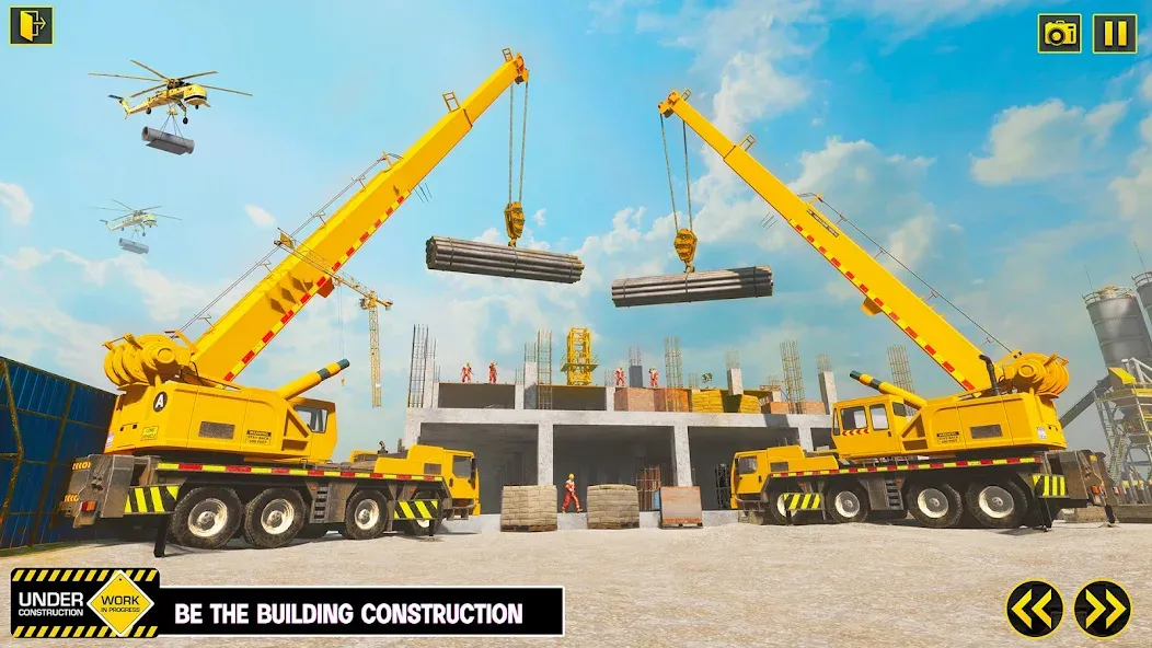 Excavator Simulator Crane Game (Экскаватор Симулятор Кран Игра)  [МОД Menu] Screenshot 4