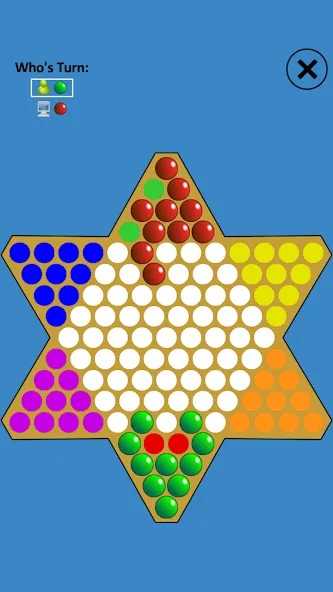 Chinese Checkers Touch (Китайские шашки Тач)  [МОД Бесконечные деньги] Screenshot 1