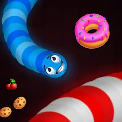 Скачать взлом Snake vs Worms: Fun .io Zone  [МОД Меню] - полная версия apk на Андроид