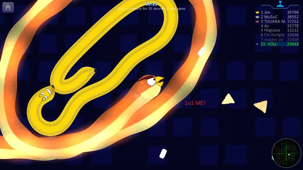 Snake Hunt: Worm io Games Zone  [МОД Unlocked] Screenshot 4