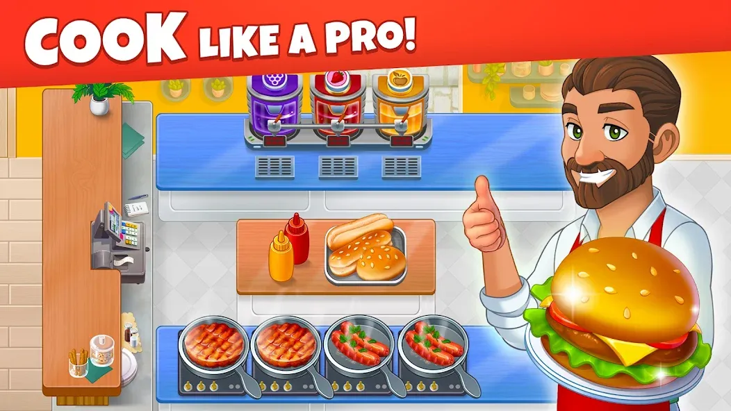 Cooking Diary® Restaurant Game (Кукинг Диари)  [МОД Много монет] Screenshot 1