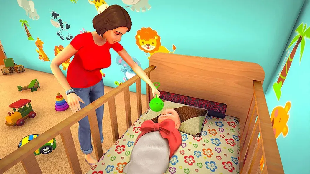 Virtual Pregnant Mom Baby Care (Виртуальная беременная мама Уход за младенцем)  [МОД Unlimited Money] Screenshot 4