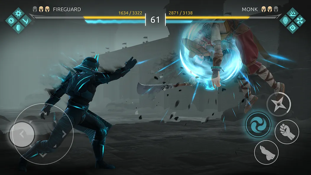 Shadow Fight 4: Arena (Шадоу Файт 4)  [МОД Mega Pack] Screenshot 3