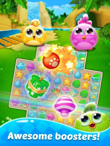 Puzzle Wings: match 3 games (Пазл Вингс)  [МОД Mega Pack] Screenshot 1