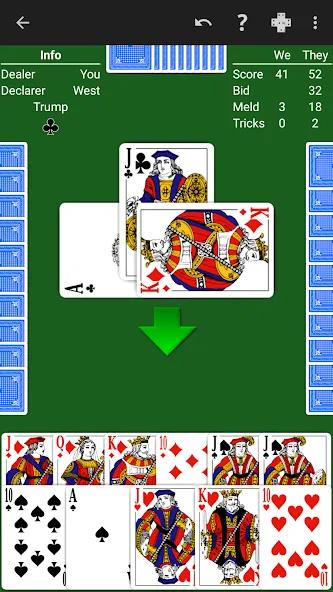 Pinochle - Expert AI (Пиночле)  [МОД Бесконечные деньги] Screenshot 1