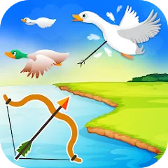 Взломанная Duck Hunting: Hunting Games (Дак Хантинг)  [МОД Все открыто] - стабильная версия apk на Андроид